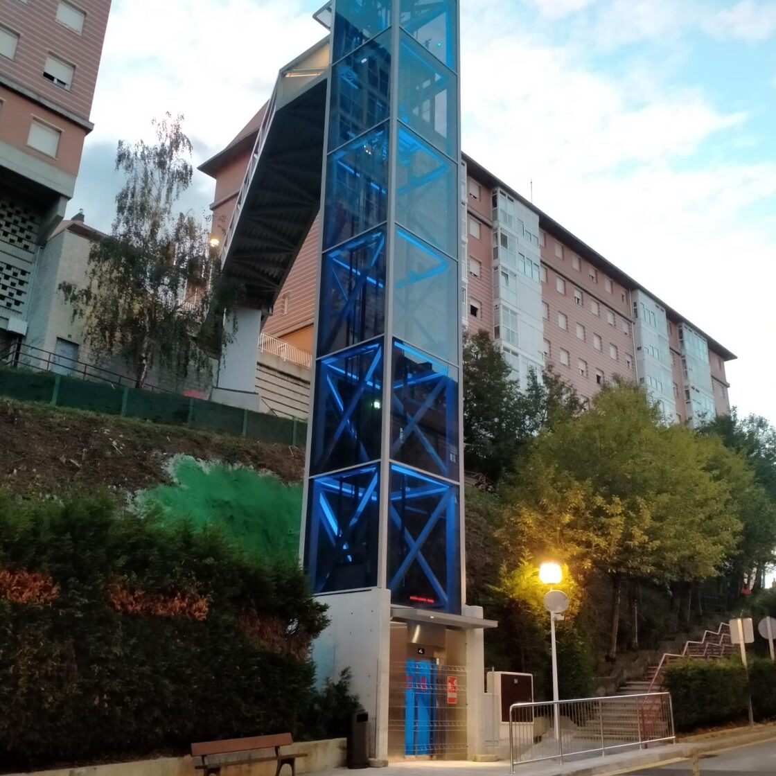 Ascensor Garate Otxarkoaga en Bilbao